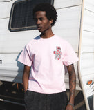 Tropical Hibiscus Bear Mens T-Shirt - - Riot Society