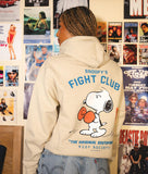 Peanuts Snoopy's Fight Club Womens Hoodie - - Riot Society