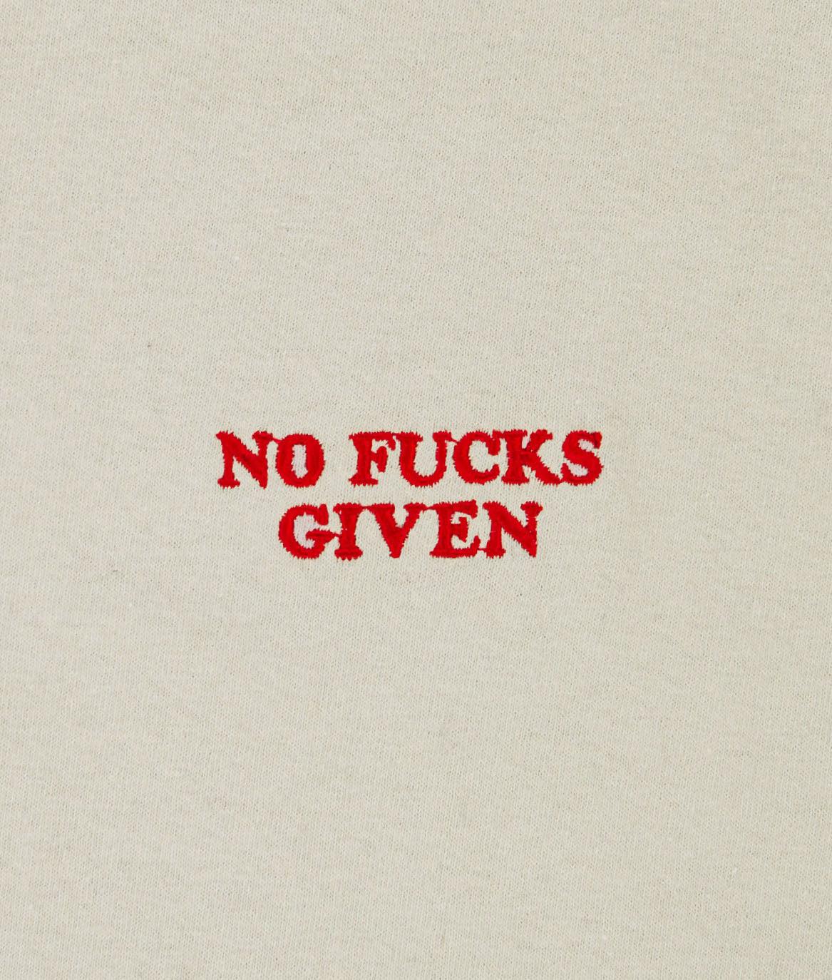 No Fucks Given Embroidered Womens Tee - - Riot Society