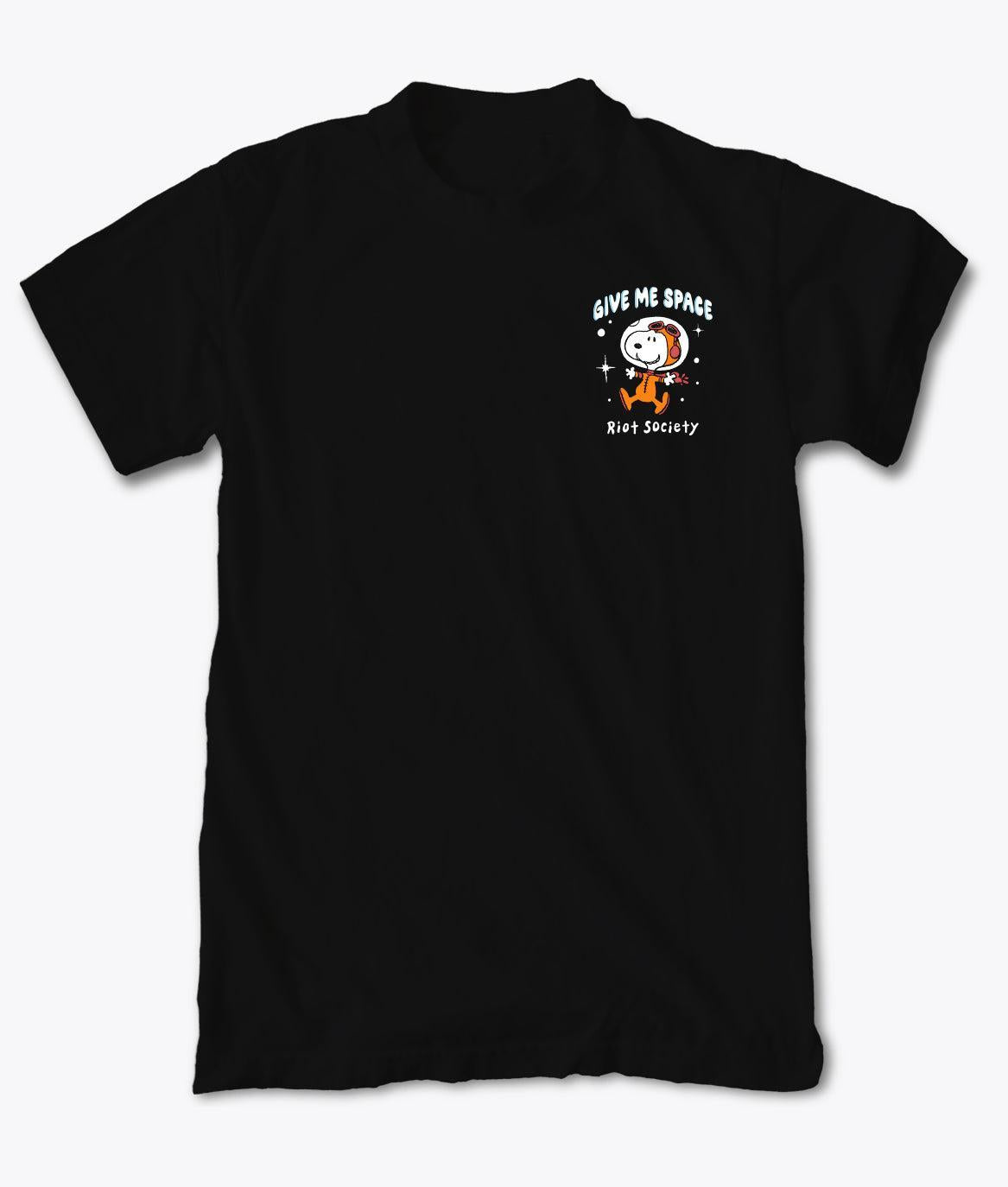 Peanuts Snoopy's Give Me Space Boys Tee - - Riot Society