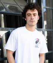 Crane Skeleton Tokyo Mens T-Shirt - - Riot Society