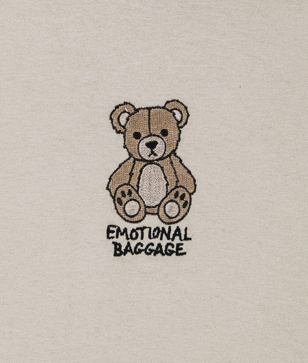 Emotional Baggage Teddy Embroidered Mens T-Shirt - - Riot Society