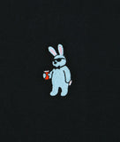 Bad Bunny Embroidered Mens T-Shirt - - Riot Society
