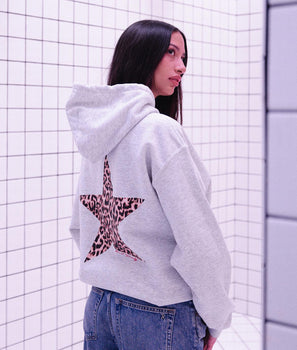 Leopard Star Womens Hoodie Sale - - Riot Society