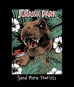 Jurassic Park Tropical Womens Tee - - Riot Society