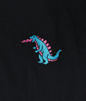 Godzilla Kaiju Embroidered Mens T-Shirt - - Riot Society