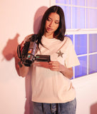 Leopard Star Boyfriend Tee - - Riot Society