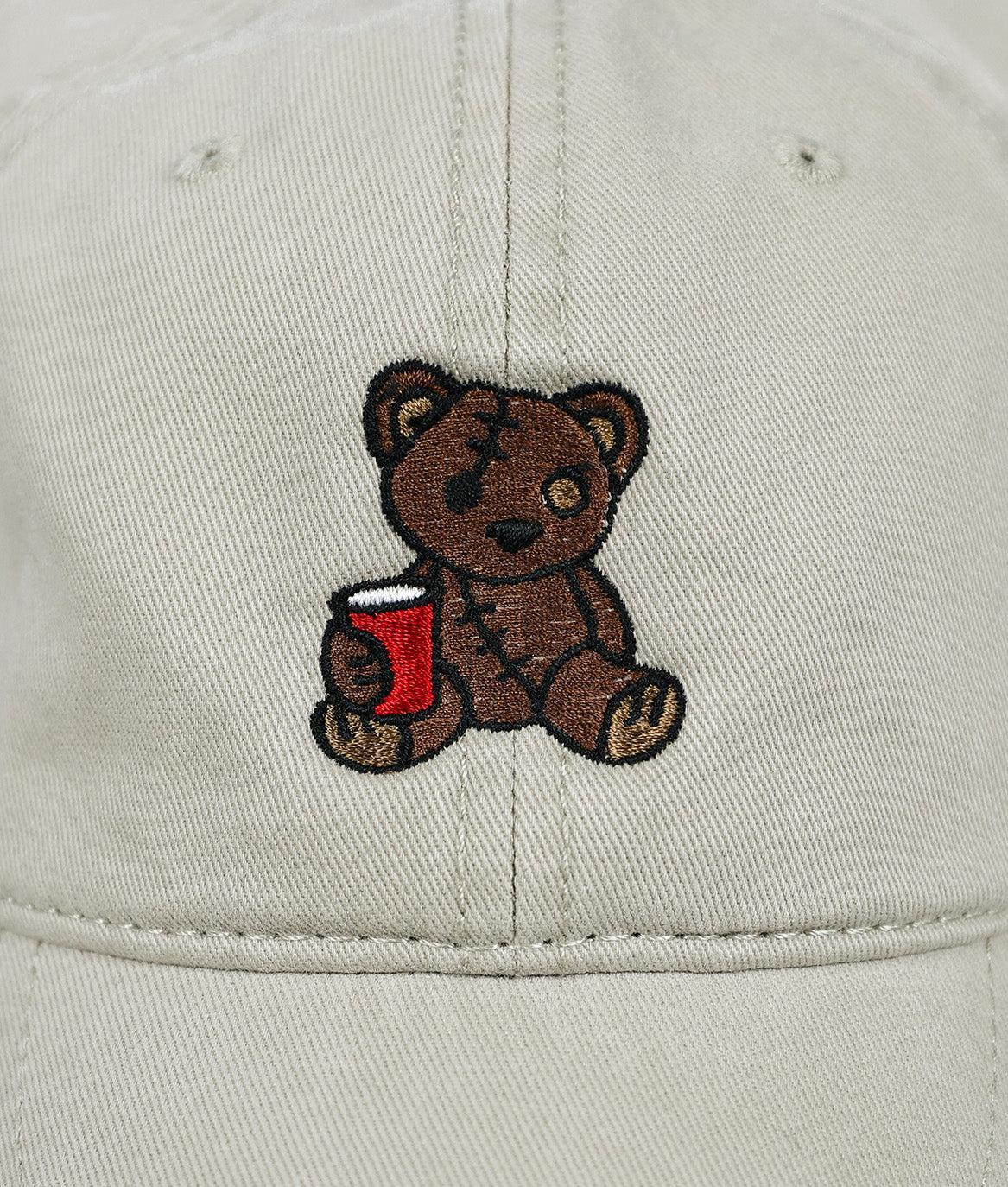 Teddy Bear Red Cup Dad Hat - - Riot Society