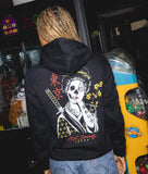 Geisha Shame Womens Hoodie - - Riot Society