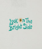 Look on the Bright Side Embroidered Mens T-Shirt - - Riot Society