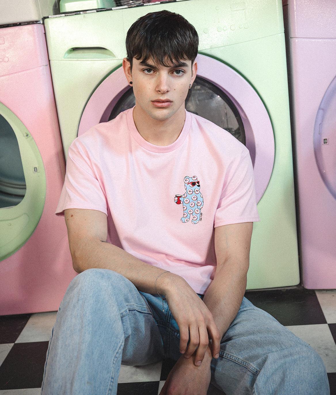 Donut Bear Mens T-Shirt - - Riot Society