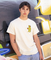 Smiley Face Bear Mens T-Shirt - - Riot Society