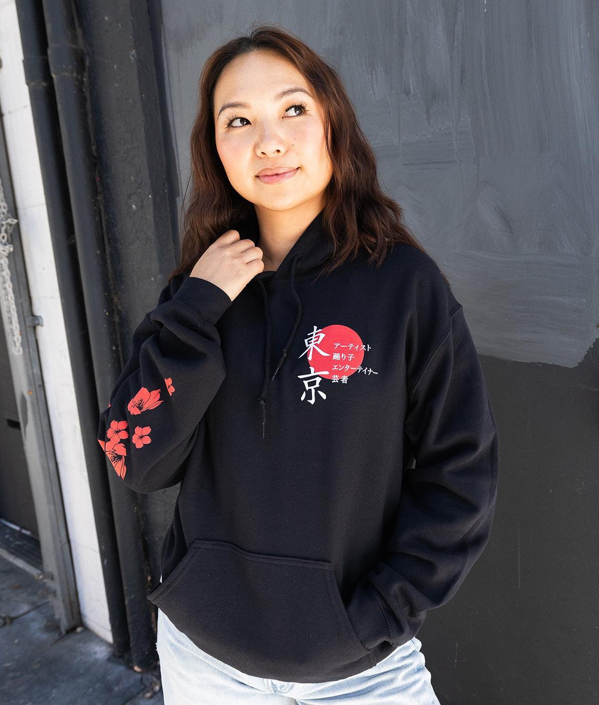 Geisha Samurai Womens Hoodie - - Riot Society