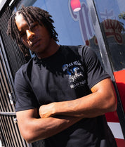 Wild As Hell Reaper Hold On Tight Mens T-Shirt - Black - - Riot Society