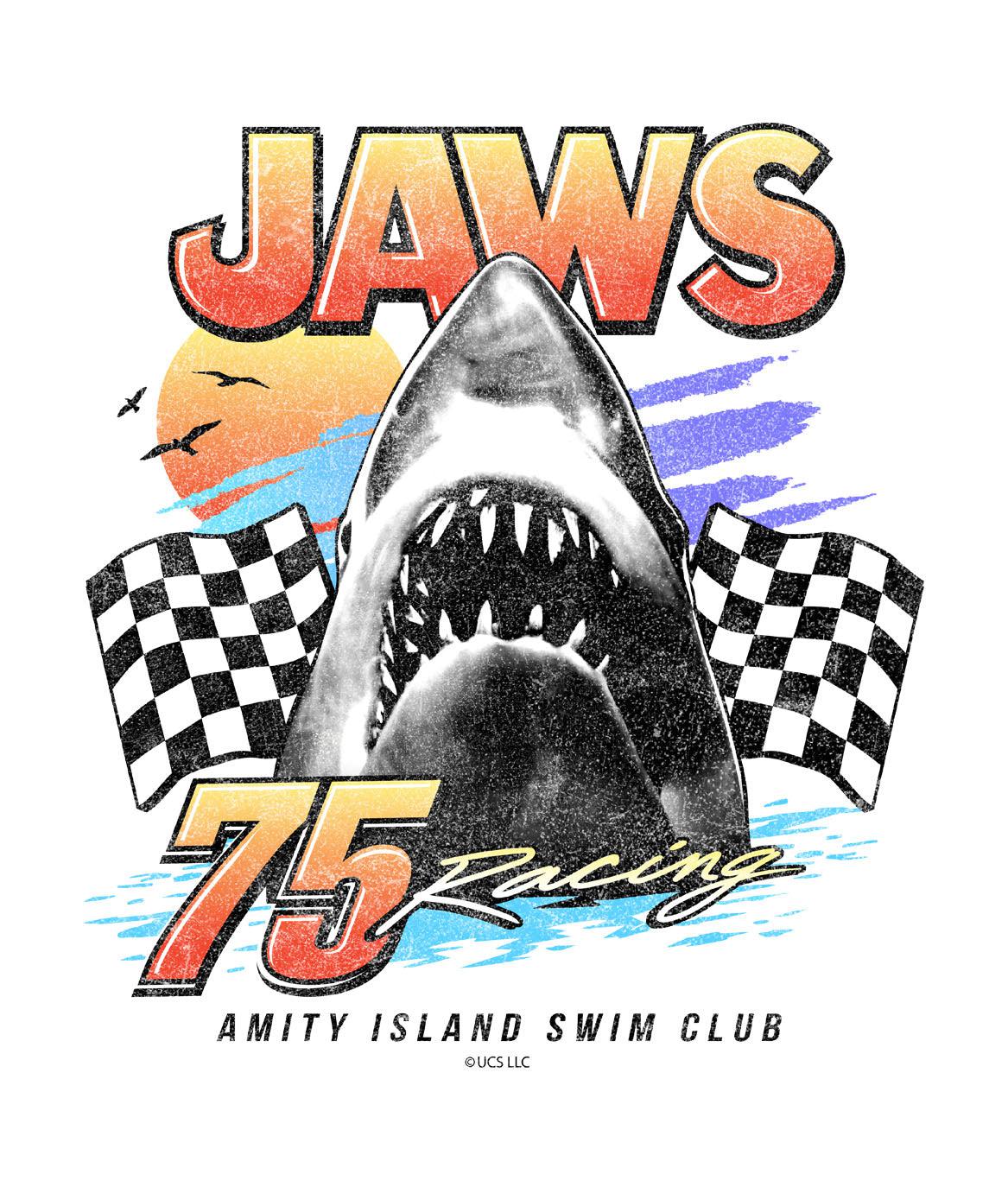 JAWS Racing Mens T-Shirt - - Riot Society
