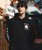 Panda Rose Mens Hoodie - - Riot Society