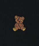 Teddy Bear Embroidered Mens T-Shirt - - Riot Society