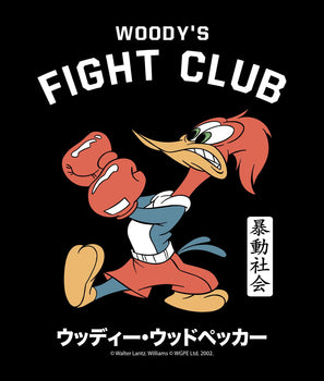 Woody Woodpecker's Fight Club Womens Tee - - Riot Society