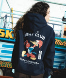 Woody Woodpecker's Fight Club Womens Hoodie - - Riot Society