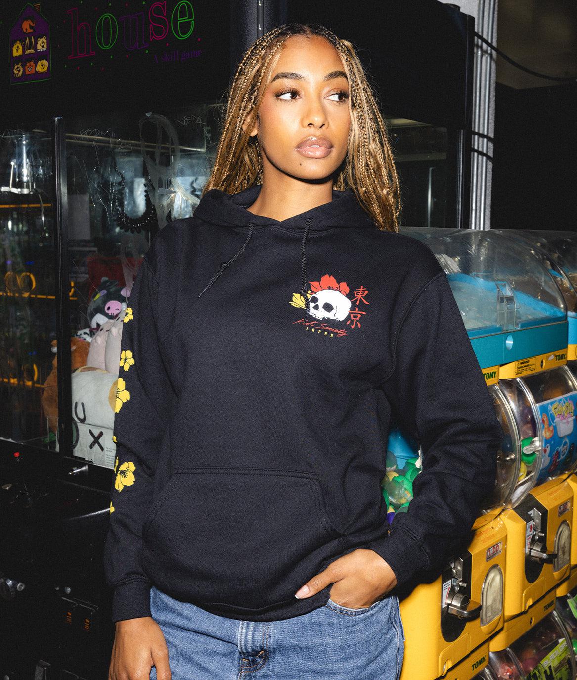 Geisha Shame Womens Hoodie - - Riot Society