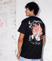 Japan Koi Tattoo Blossom Mens T-Shirt - - Riot Society