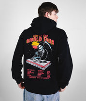 Reaper DJ End of the World Tour Mens Hoodie - - Riot Society