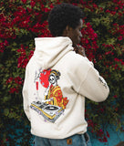 Geisha Skull DJ Mens Hoodie - - Riot Society