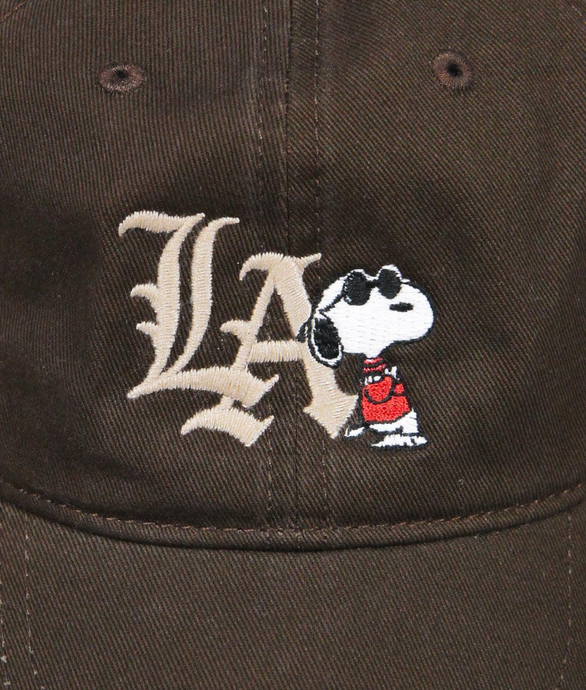 Peanuts Snoopy LA Chill Embroidered Dad Hat - - Riot Society