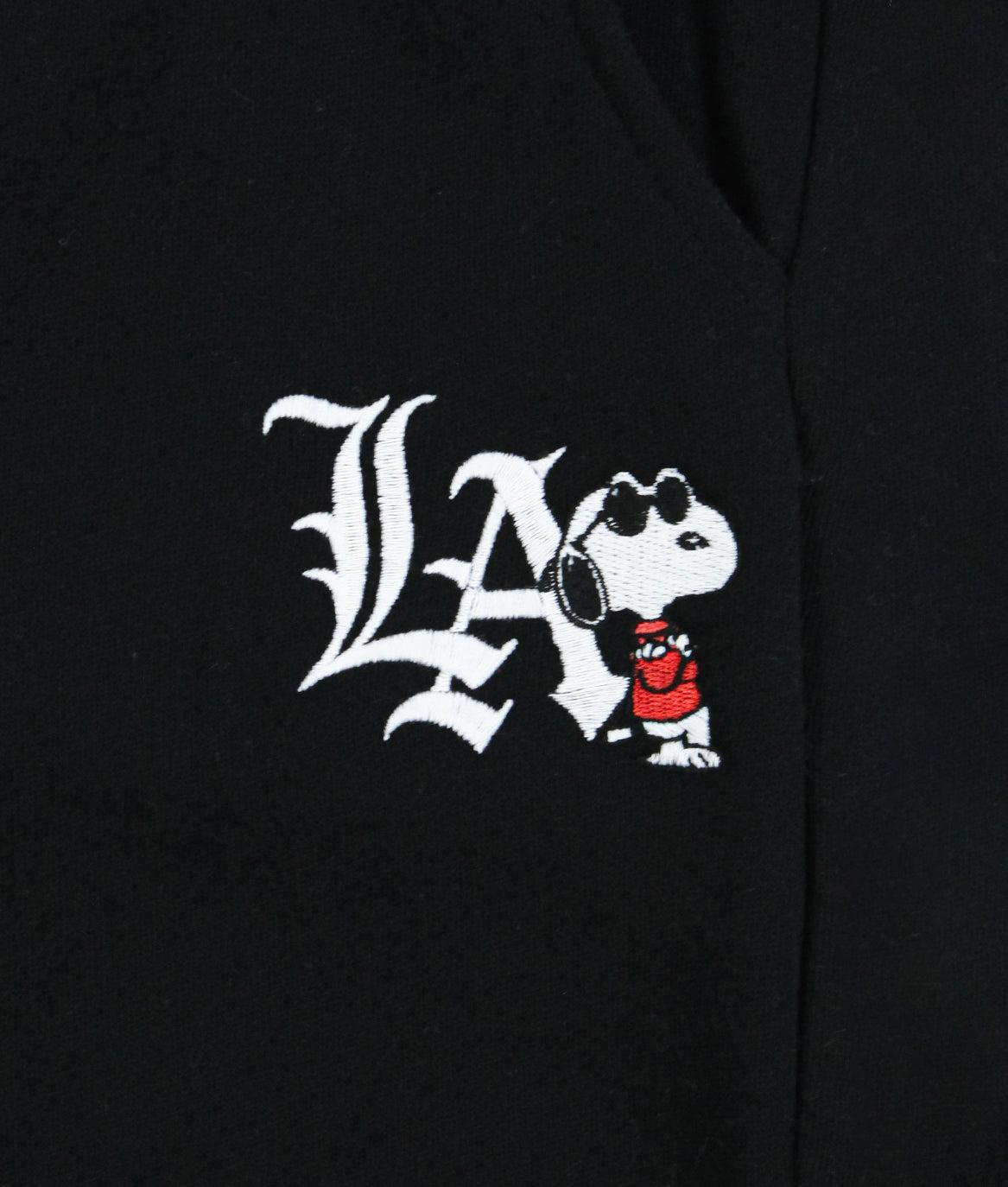 Peanuts Snoopy LA Chill Embroidered Unisex Joggers - - Riot Society