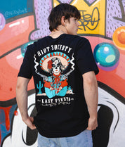 The Last Fiesta Vaquera Cowgirl Mens T-Shirt - - Riot Society
