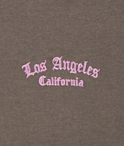 Los Angeles Embroidered Boyfriend Tee - - Riot Society