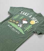 Peanuts Snoopy Take a Hike Boyfriend Tee - - Riot Society