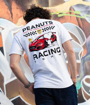 Peanuts Snoopy & Woodstock Racing Team Mens T-Shirt - - Riot Society