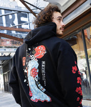 Geisha Samurai Mens Hoodie - - Riot Society