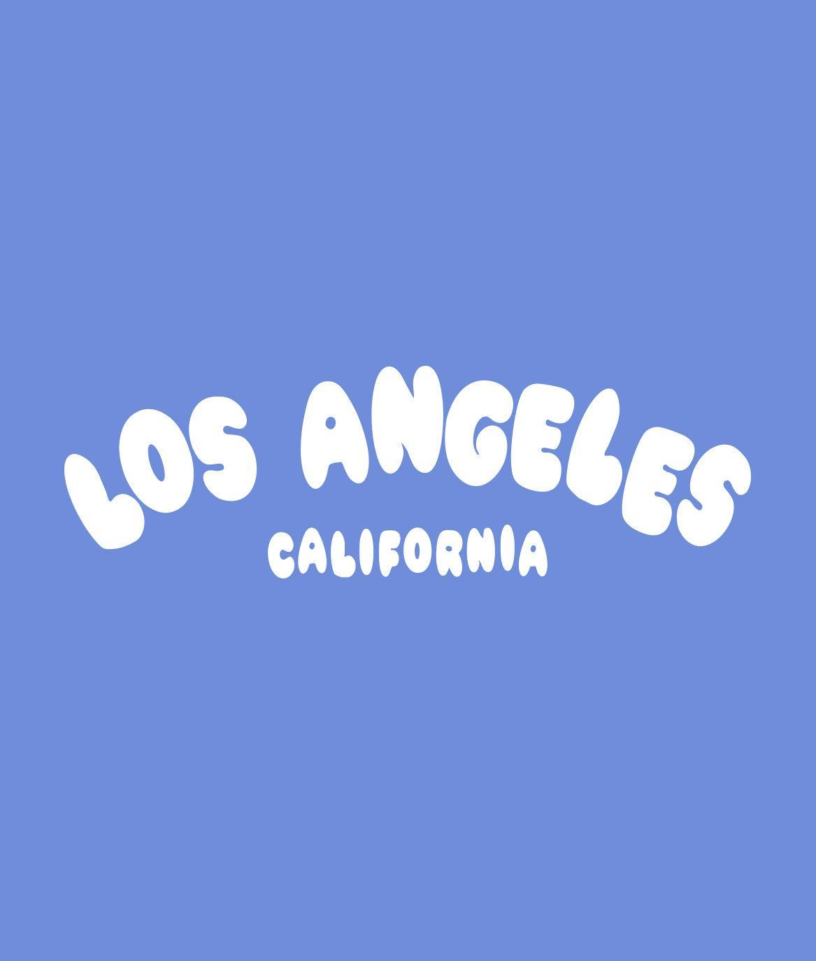 Los Angeles Puff Boyfriend Tee - - Riot Society
