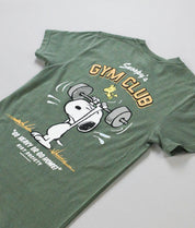 Peanuts Snoopy's Gym Club Boyfriend Tee - - Riot Society