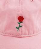 Rose Embroidered Womens Dad Hat - - Riot Society