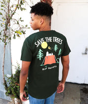 Peanuts Snoopy Save the Trees Mens T-Shirt - - Riot Society