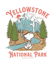 Peanuts Snoopy Yellowstone National Park Boyfriend Tee - - Riot Society