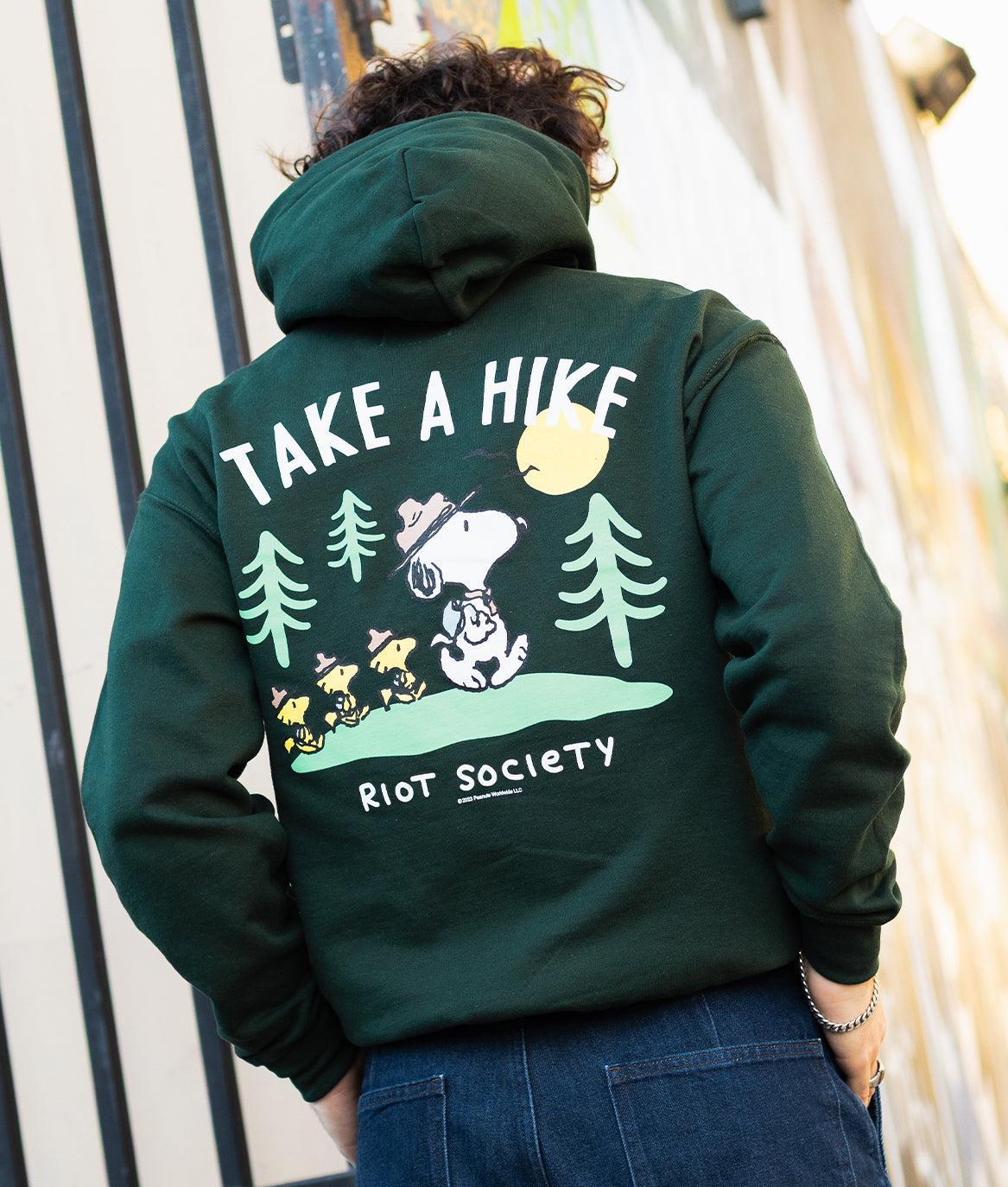 Peanuts Snoopy Take a Hike Mens Hoodie - - Riot Society