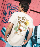 Peanuts Not My First Rodeo Mens T-Shirt - - Riot Society