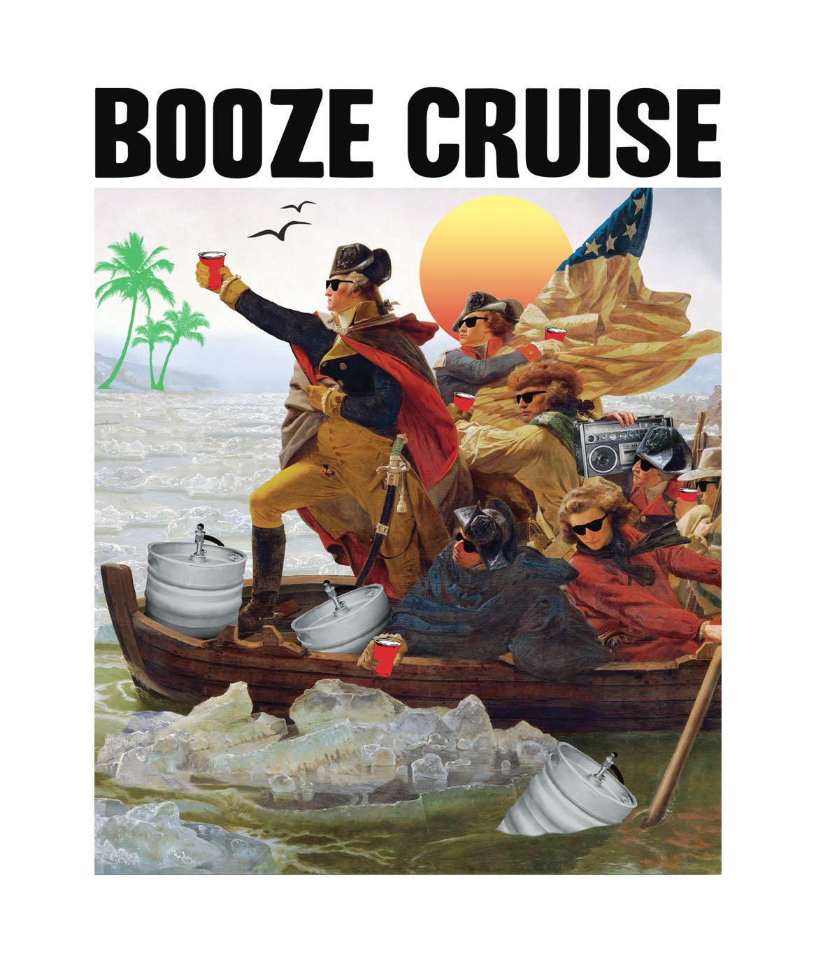 Tropical Booze Cruise Womens Tee - - Riot Society
