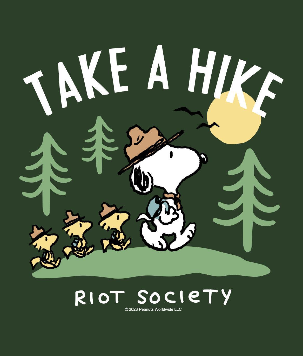 Peanuts Snoopy Take a Hike Womens Tee - - Riot Society