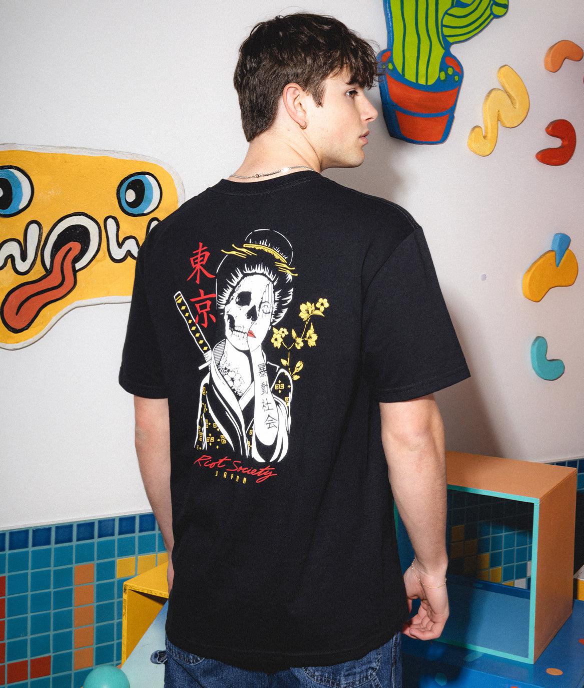 Geisha Shame 2.0 Mens T-Shirt - - Riot Society