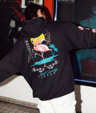 Flamingo Blossom 2.0 Mens Hoodie - - Riot Society