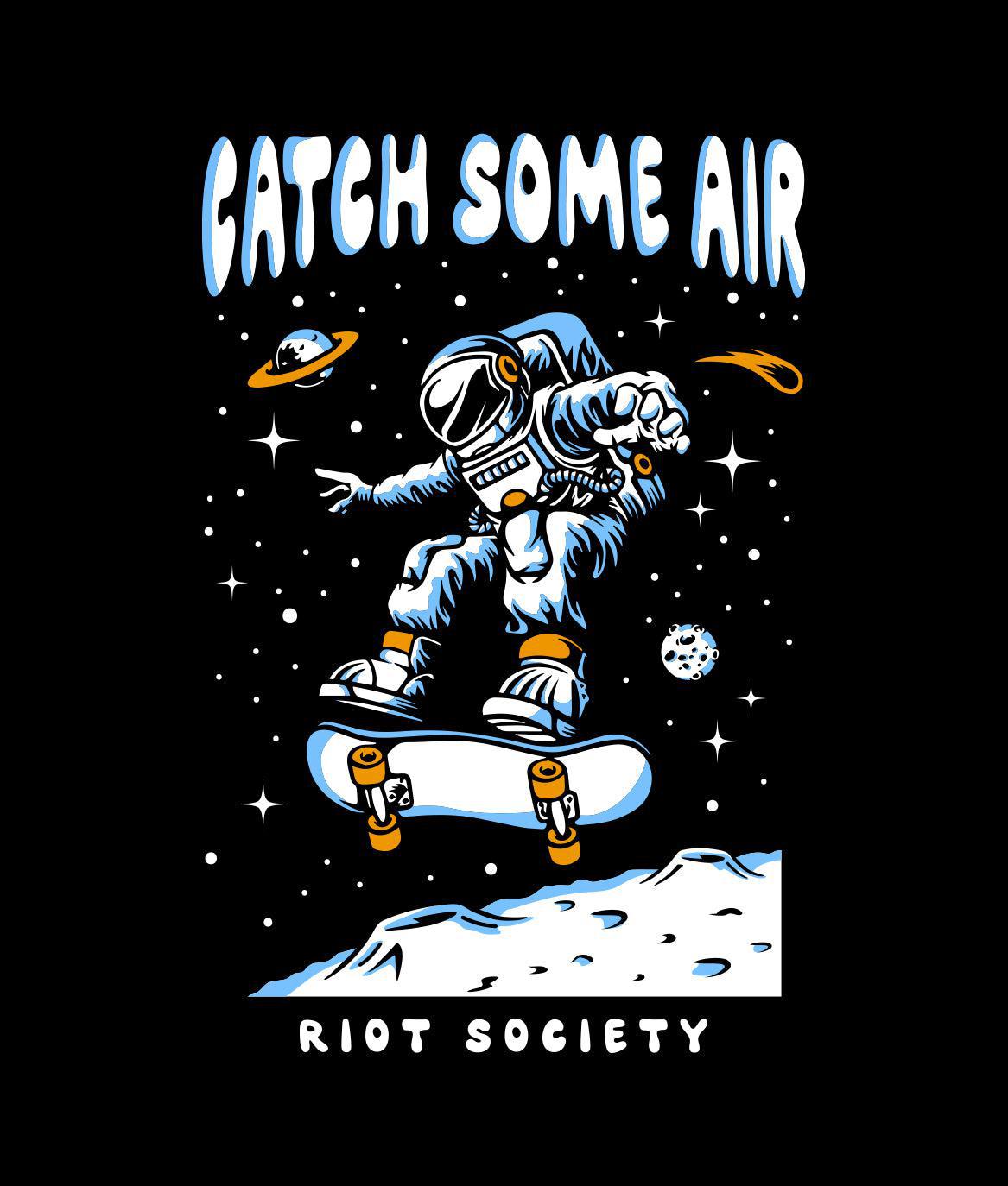 Astronaut Skater Catch Some Air Boys Tee - - Riot Society