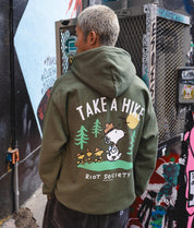 Peanuts Snoopy Take a Hike Mens Hoodie - - Riot Society