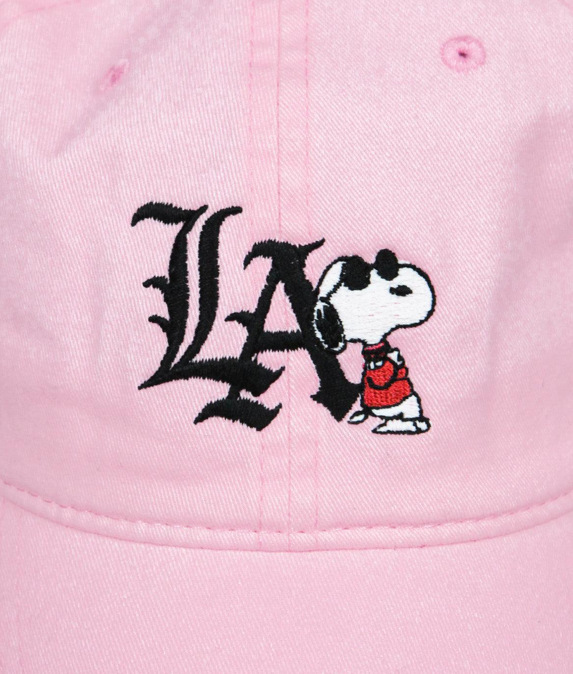 Peanuts Snoopy LA Chill Embroidered Dad Hat - - Riot Society