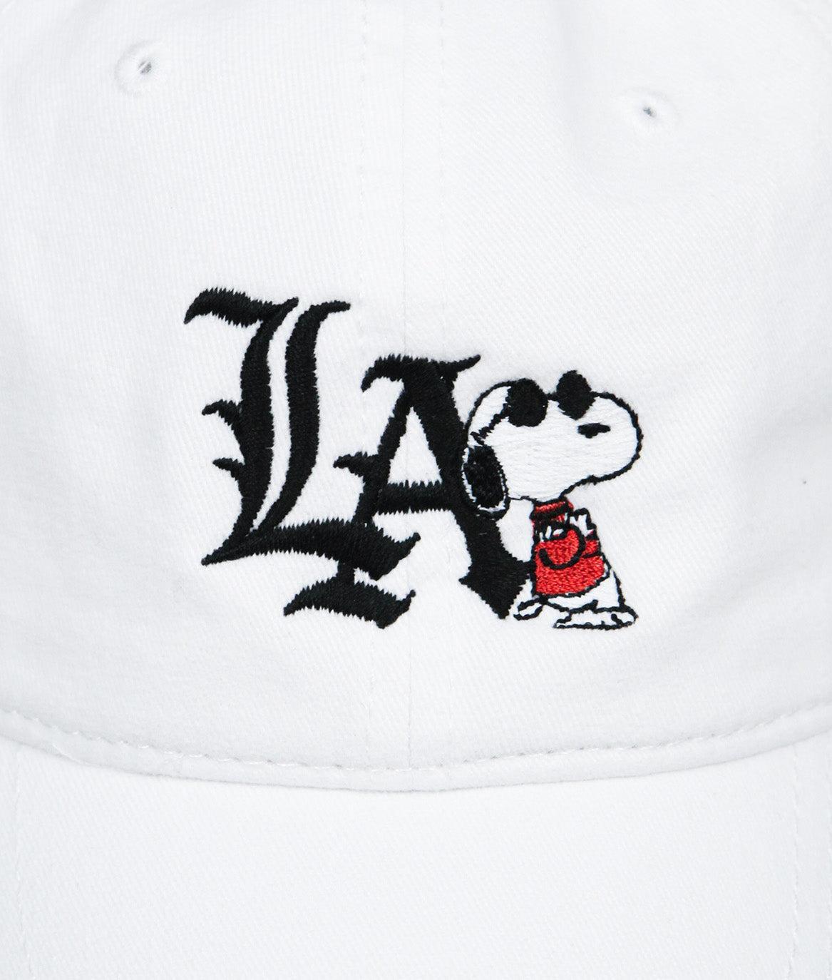 Peanuts Snoopy LA Chill Embroidered Dad Hat - - Riot Society