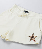 Leopard Star Womens Matching Set Summer Hoodie & Shorts - - Riot Society